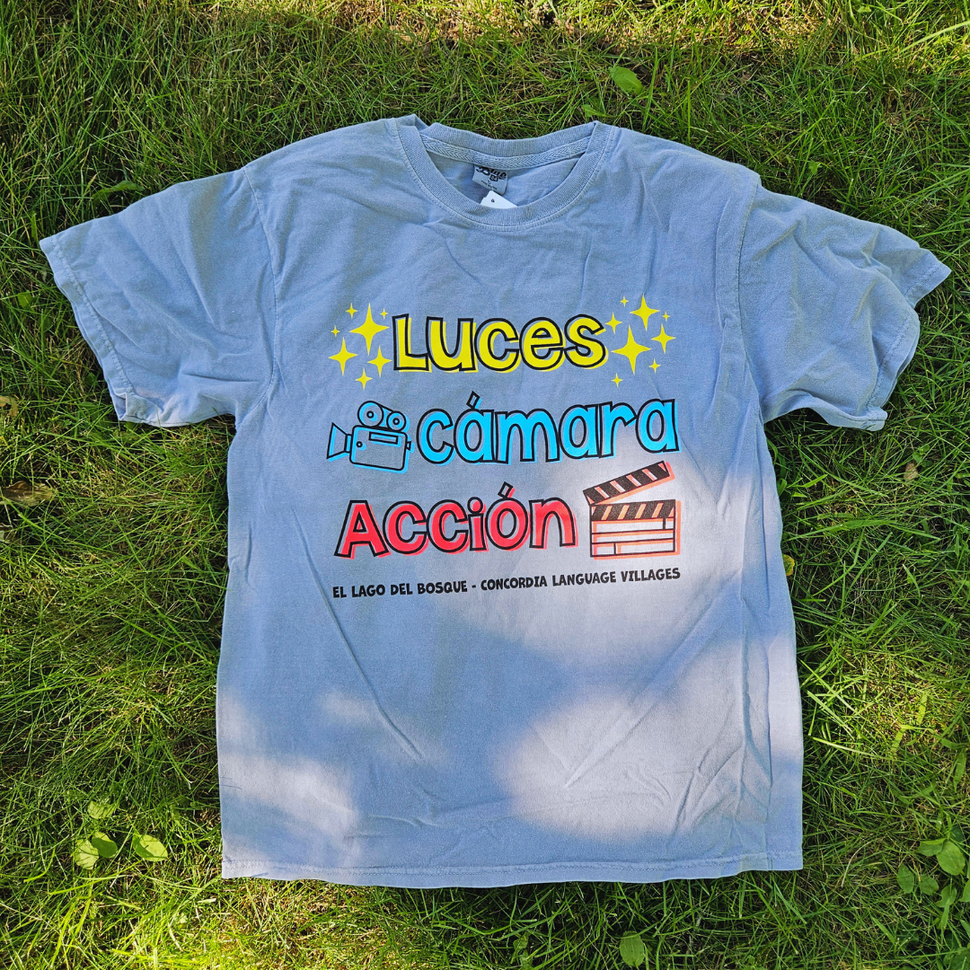 Luces, Cámara, Acción T-shirt