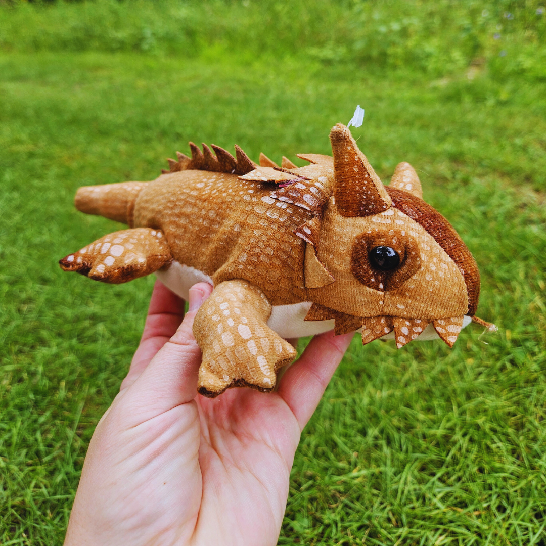 Horned Lizard Stuffed Animal