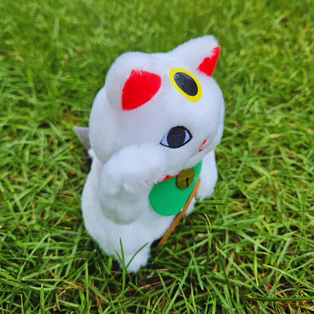 Waving Cat Stuffed Animal