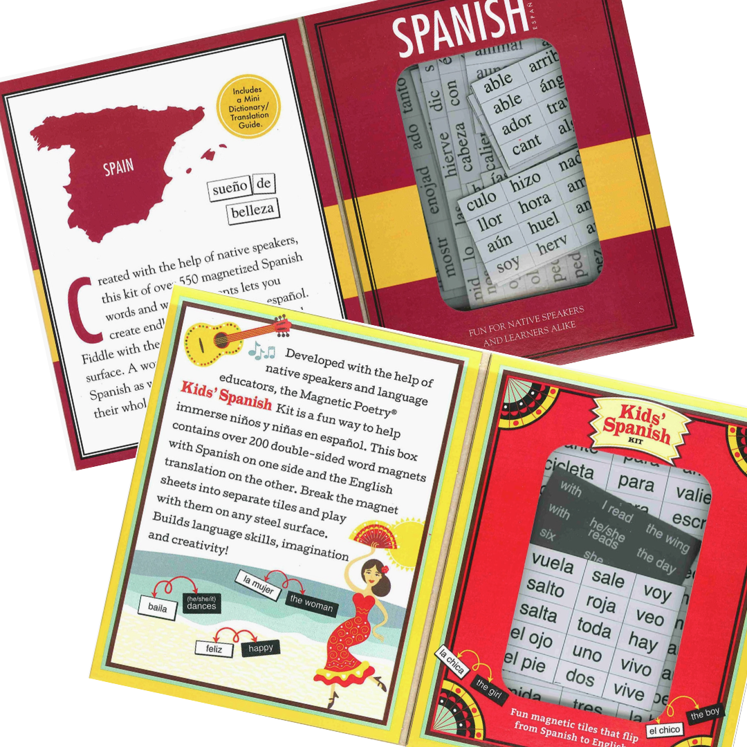 Spanish Magnetic Poetry Kits