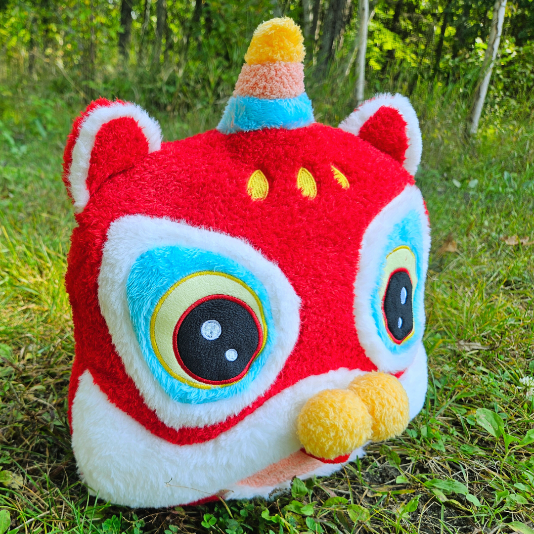 Chinese Lion Pillow