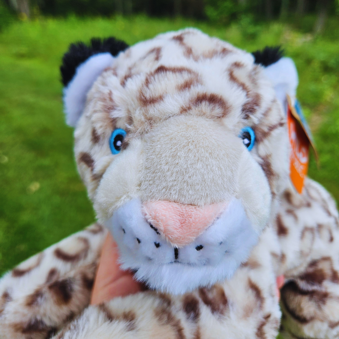 Snow Leopard Stuffed Animal (Large)