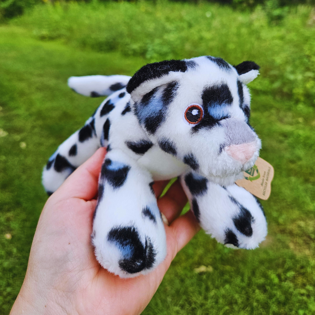 Snow Leopard Stuffed Animal (Small)