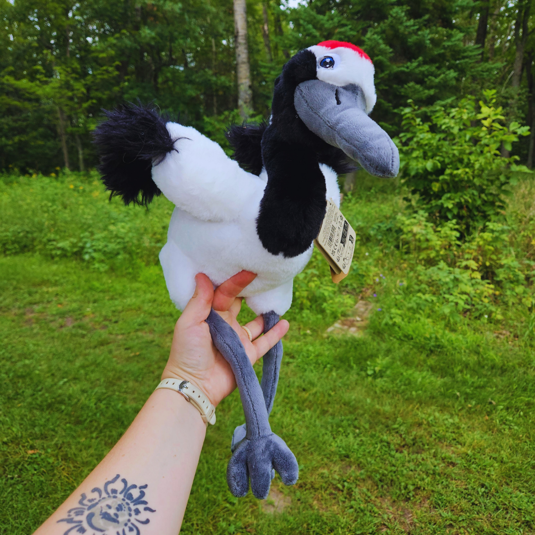 Red Crowned Crane Stuffed Animal