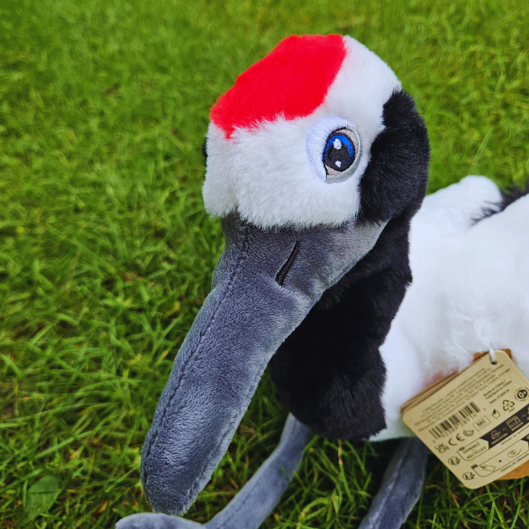 Red Crowned Crane Stuffed Animal