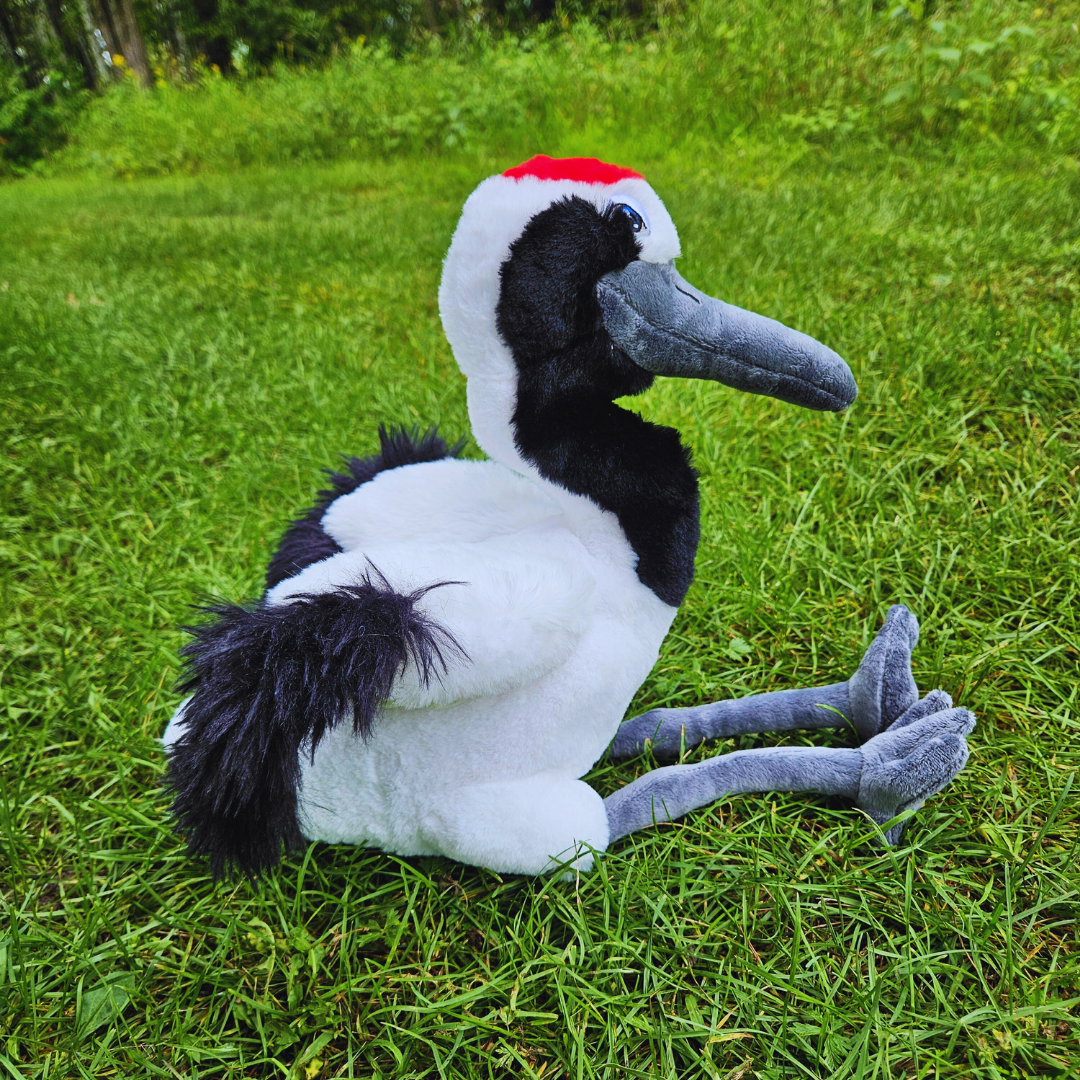 Red Crowned Crane Stuffed Animal