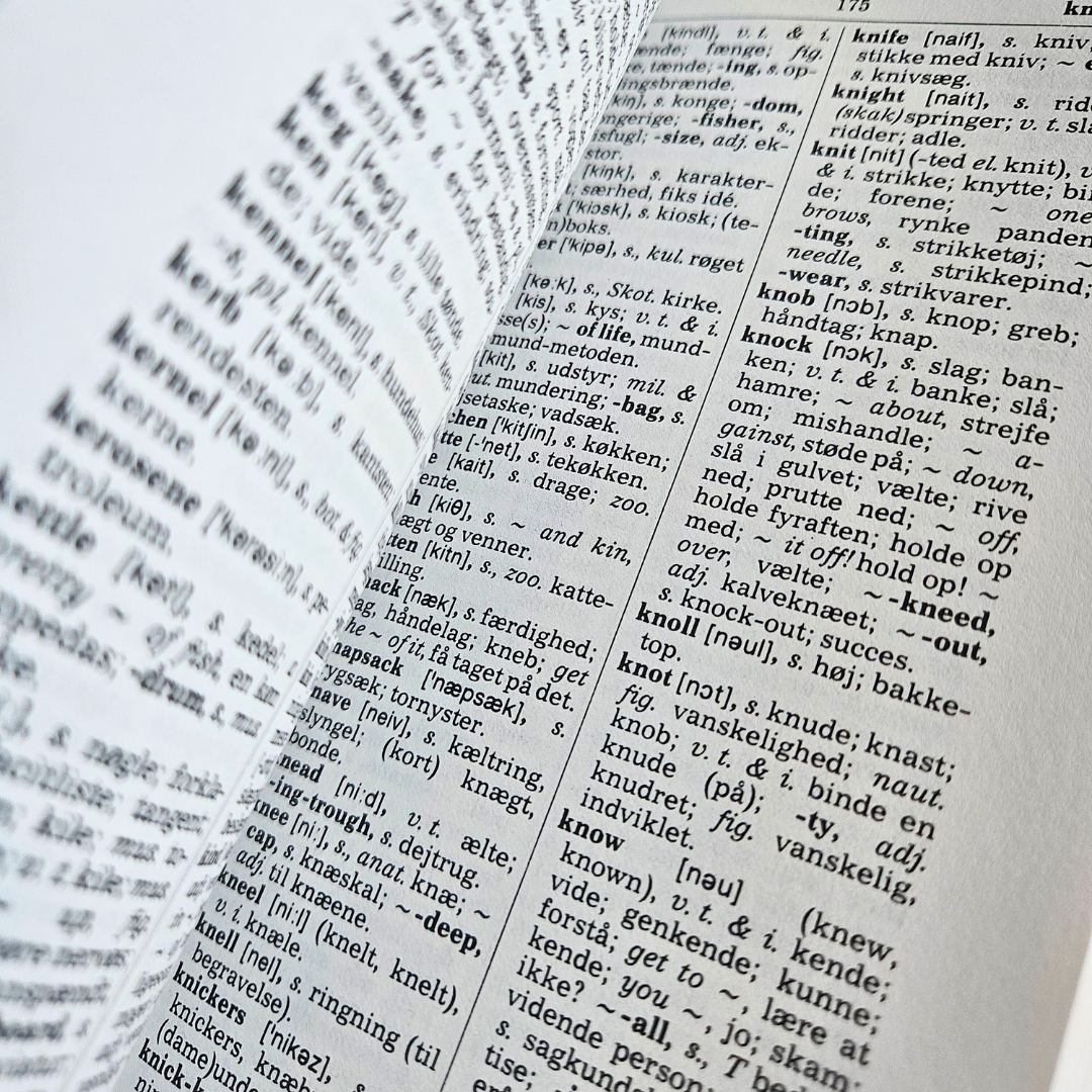 Danish English Dictionary