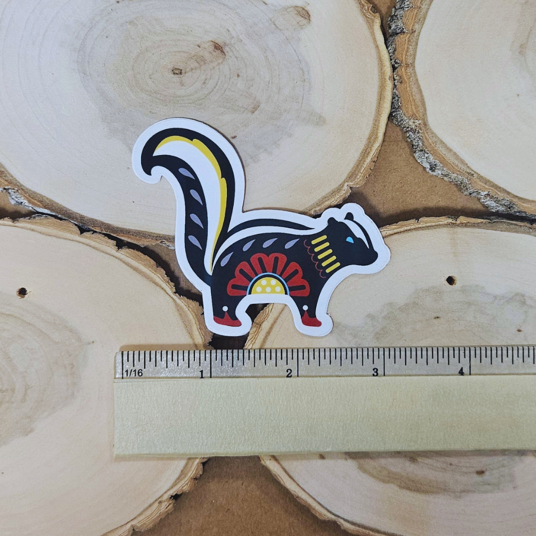 Nordic Skunk Sticker