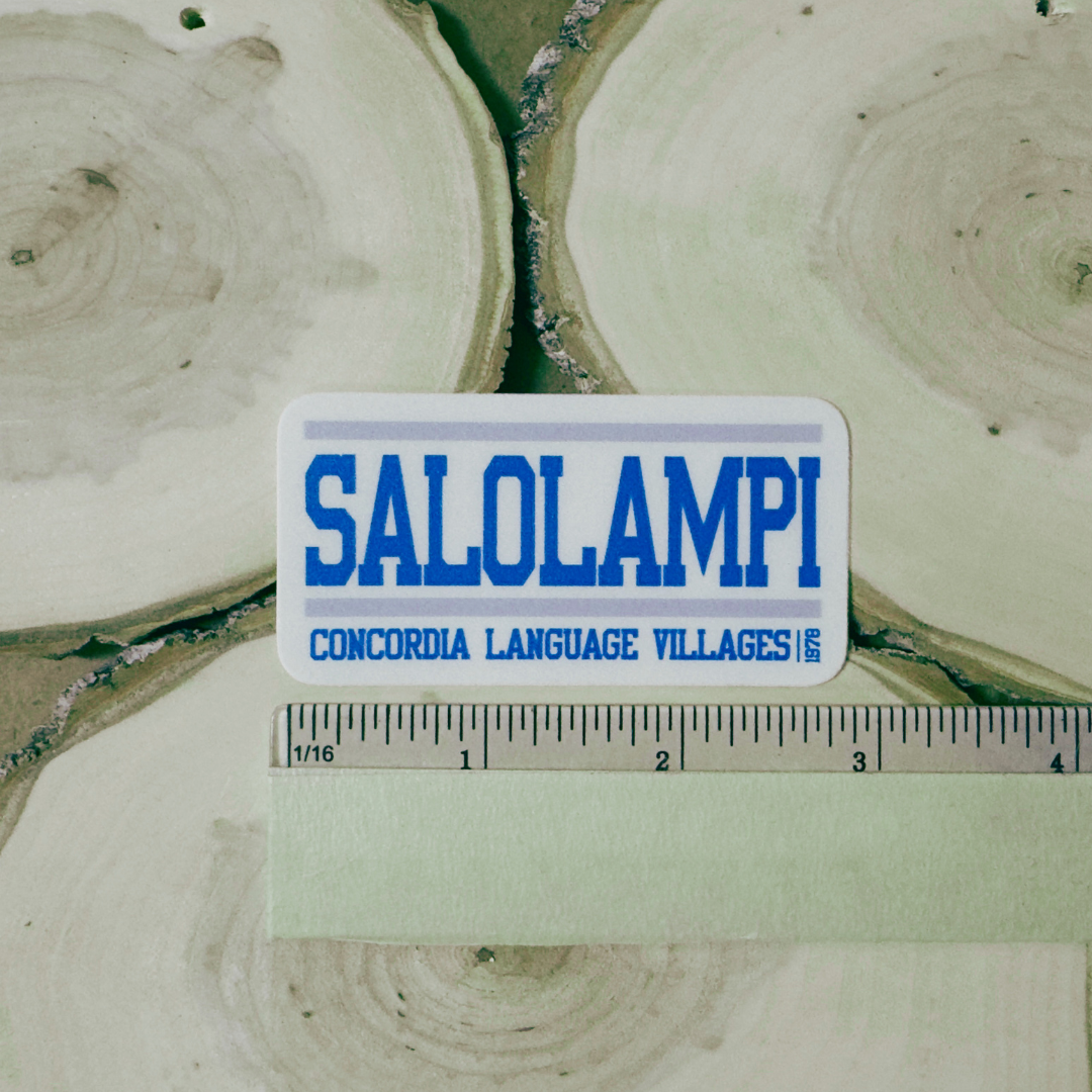 Salolampi Collegiate Sticker