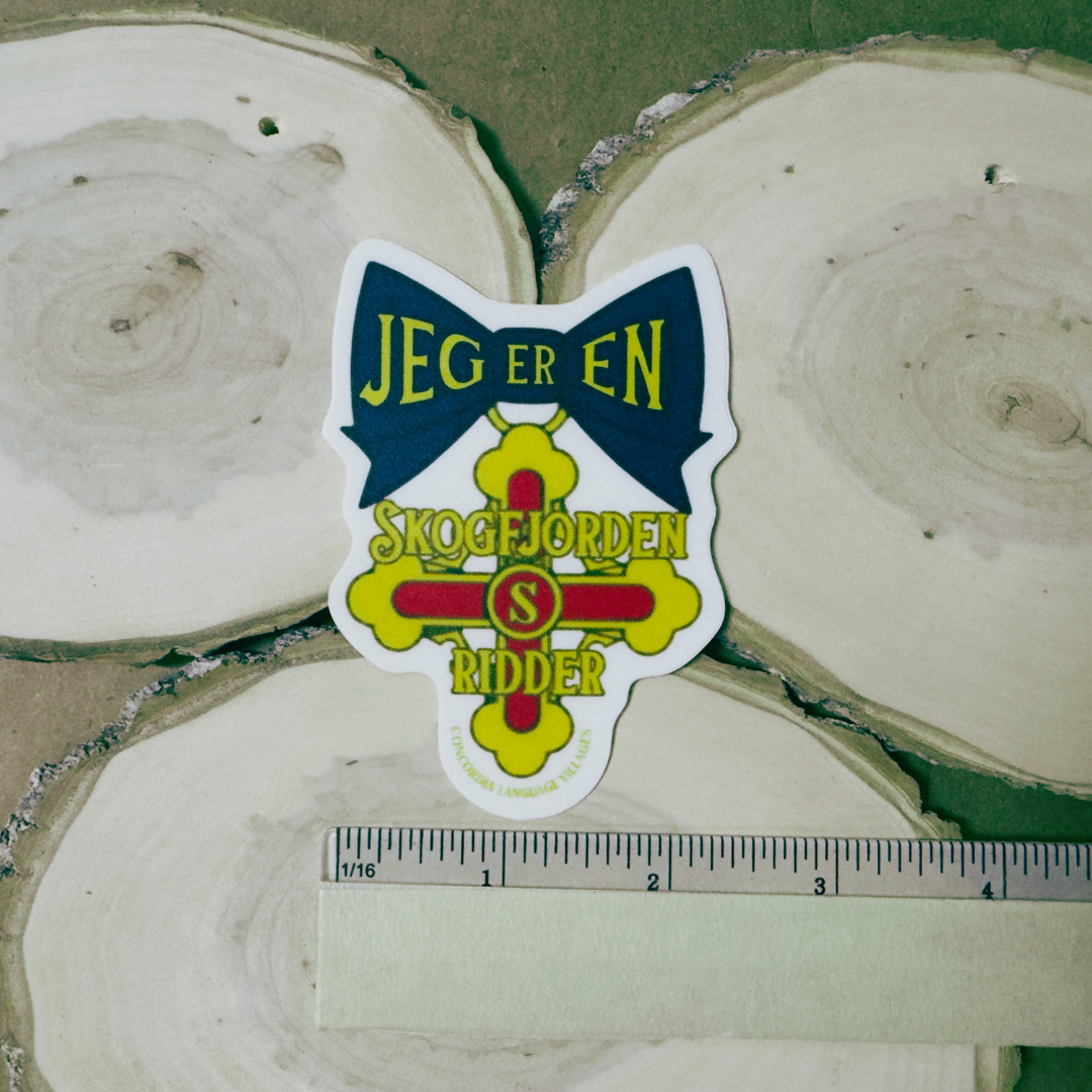 Skogfjorden Ridder Sticker
