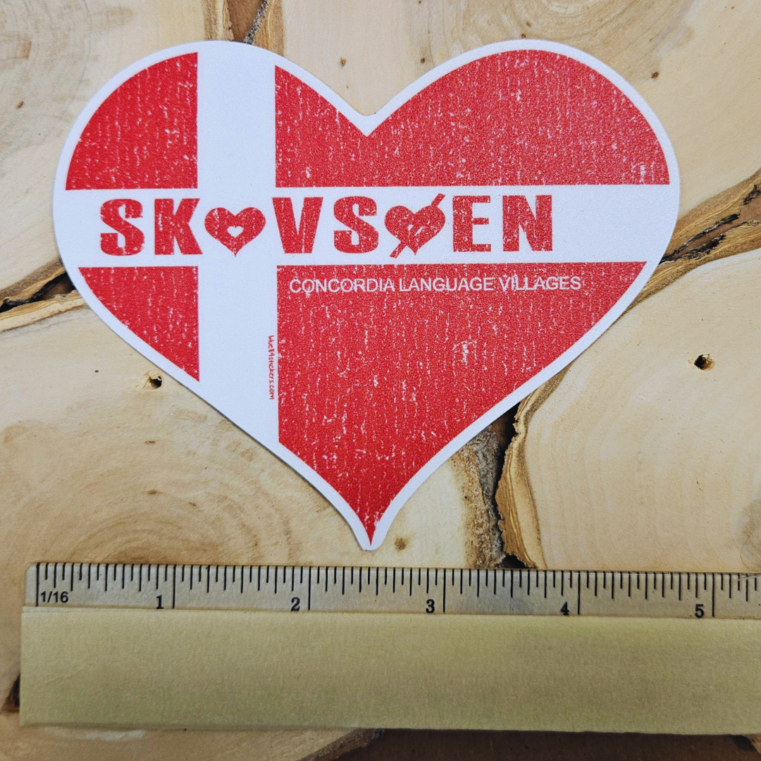 Danish Heart Sticker