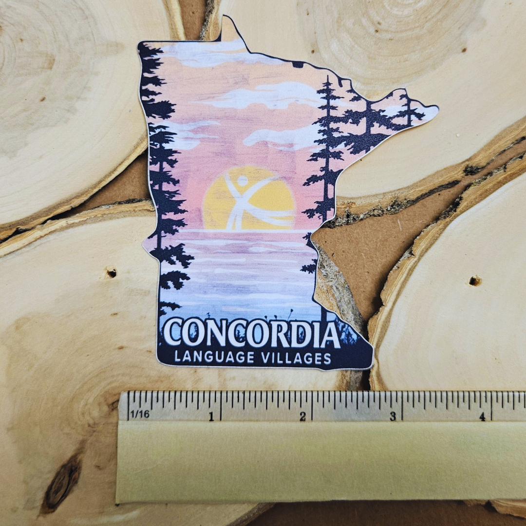 Minnesota Sunset Sticker
