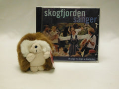 Skogfjorden Sanger CD & Plush Hedgehog Combo