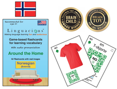 Linguacious Flash Cards - Norwegian