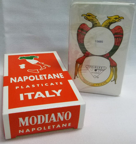 Napoletane Plasticate Italy Playing Cards
