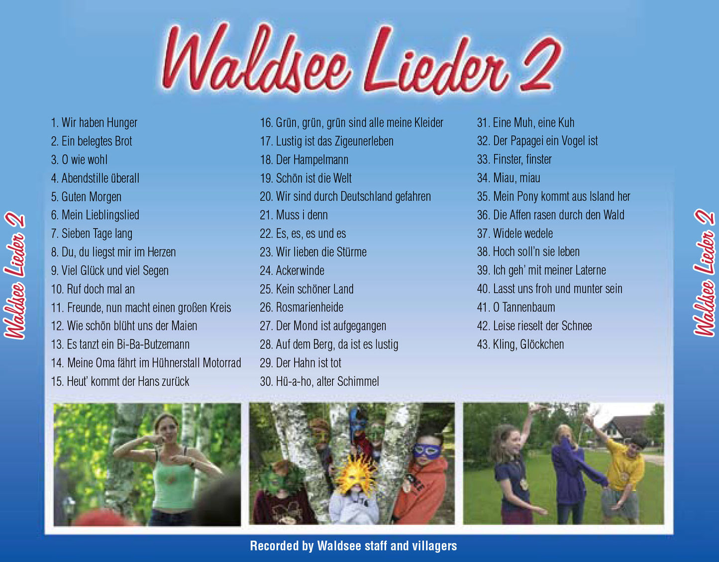 Waldsee Lieder Audio CD Disc 2