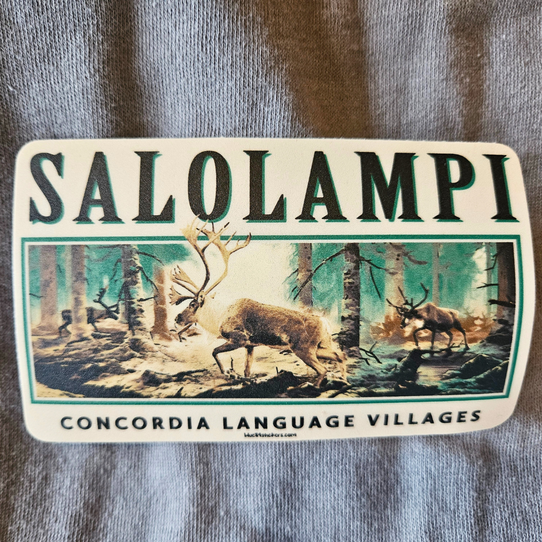 Salolampi 'Poro' (Reindeer) Sticker