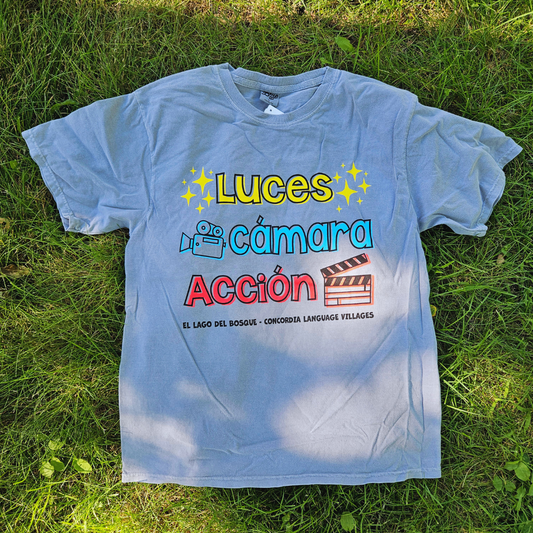 Luces, Cámara, Acción T-shirt
