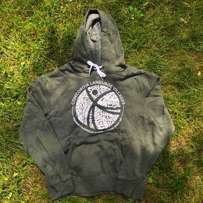 CLV Logo Word Art Hooded Sweatshirt