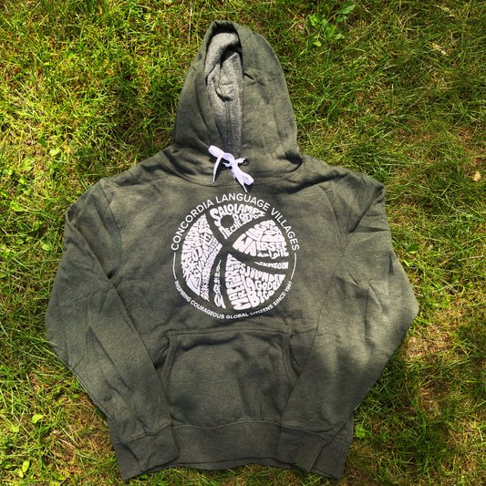 CLV Logo Word Art Hooded Sweatshirt