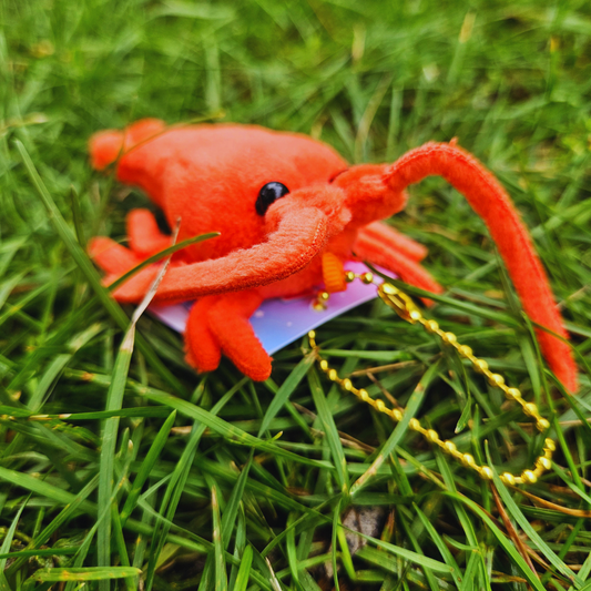 Crayfish Keychain Stuffie