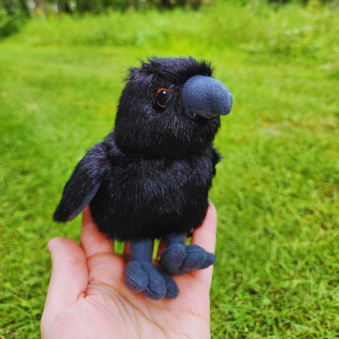 Small Raven Stuffed Animal