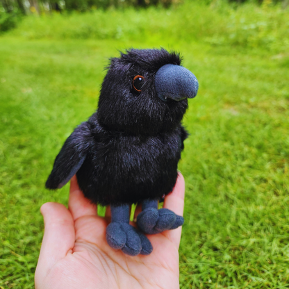 Small Raven Stuffed Animal