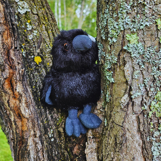 Small Raven Stuffed Animal