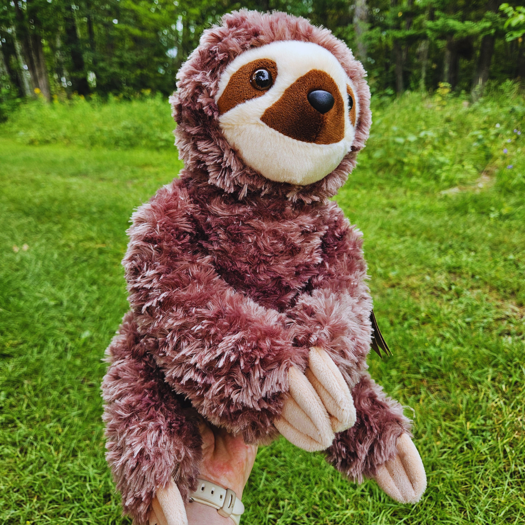 Large Velcro-Hands Sloth Stuffed Animal