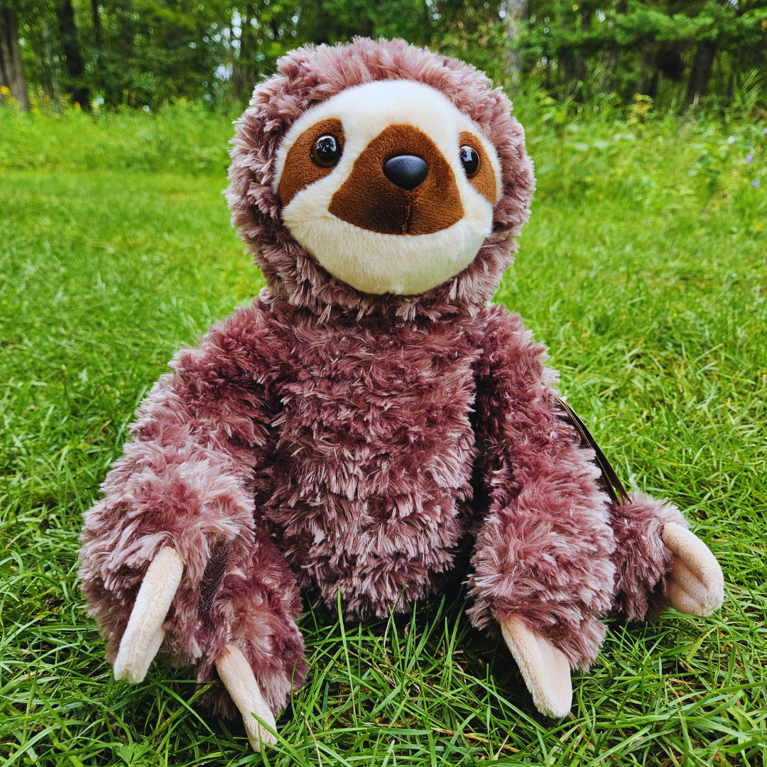 Large Velcro-Hands Sloth Stuffed Animal