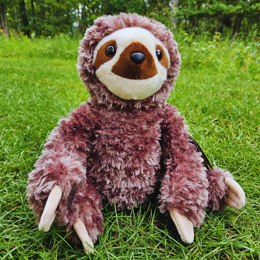 Large Velcro-Hands Sloth Stuffed Animal