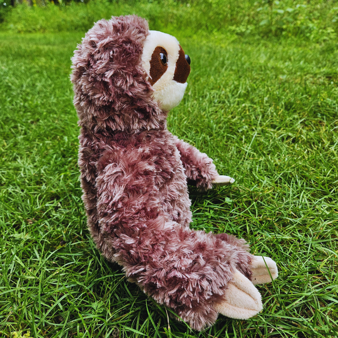 Large Velcro-Hands Sloth Stuffed Animal