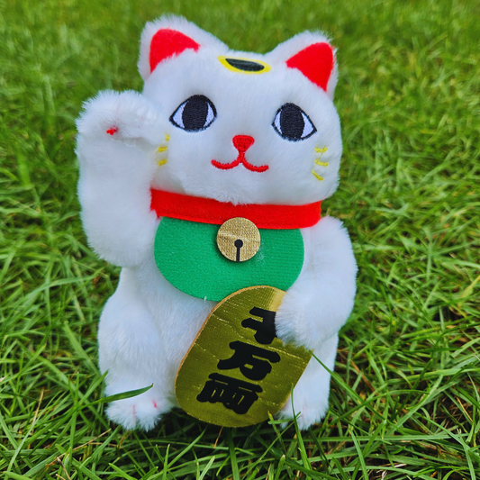 Waving Cat Stuffed Animal