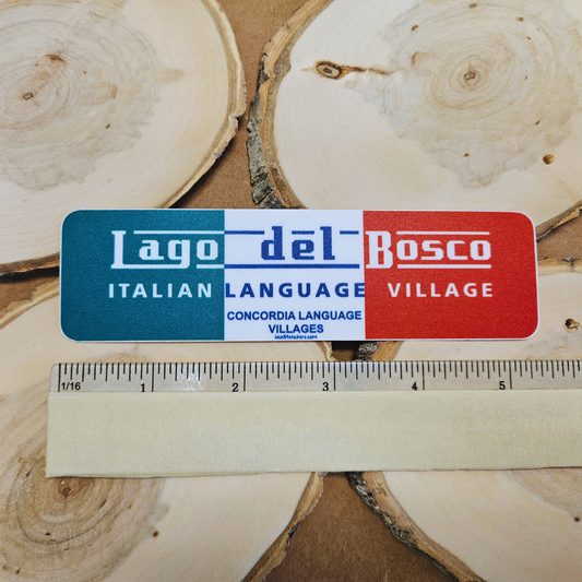 Lago del Bosco sticker