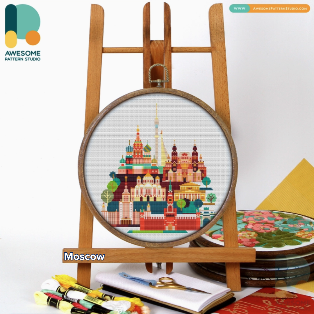 Russia Cross-Stitch Collection