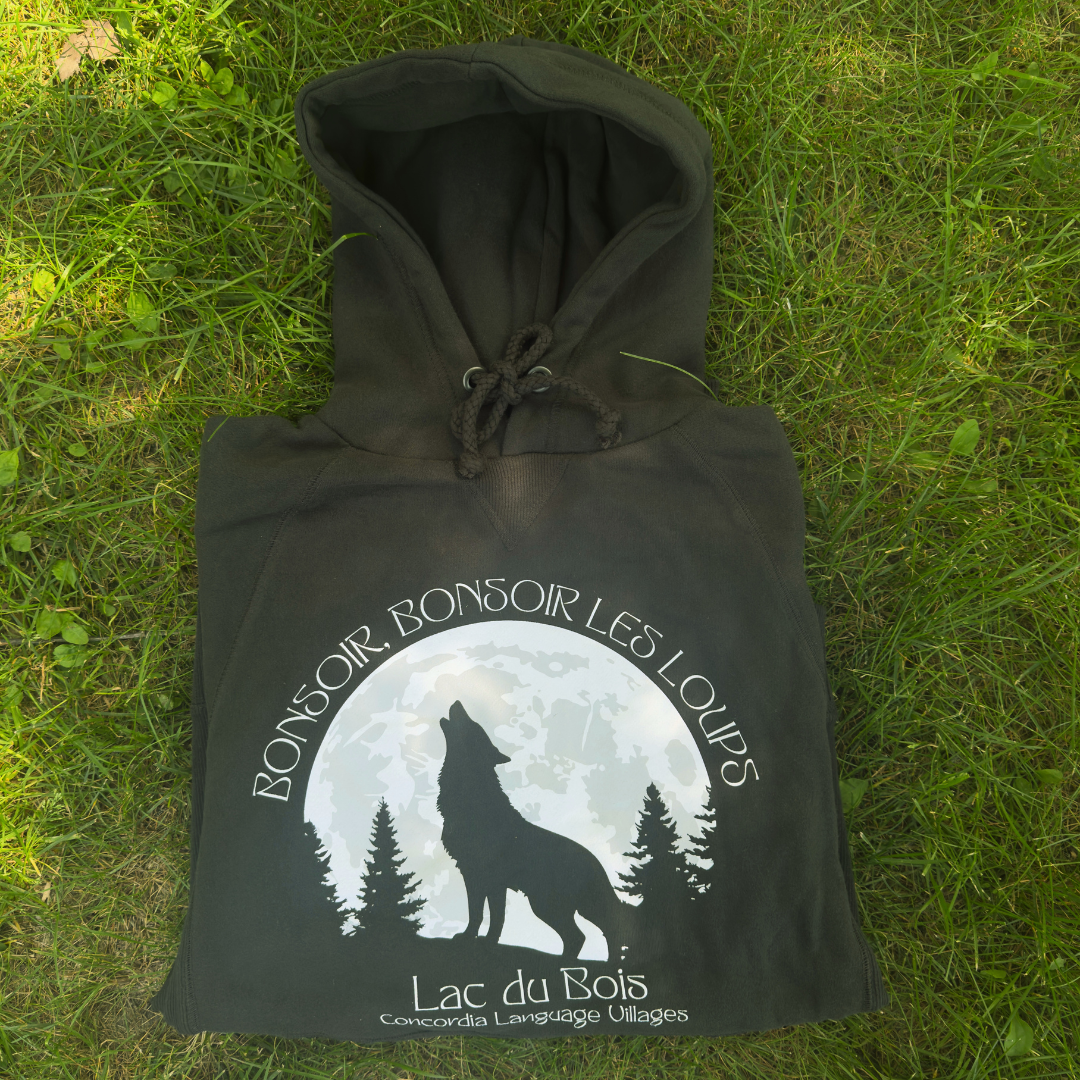 Bonsoir Les Loups Hooded Sweatshirt