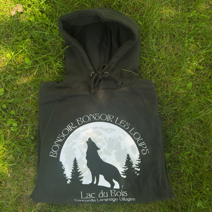 Bonsoir Les Loups Hooded Sweatshirt