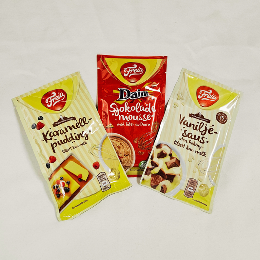 Freia Sauce and Dessert Mixes