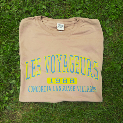 NEW! 2026 Les Voyageurs Collegiate T-shirt