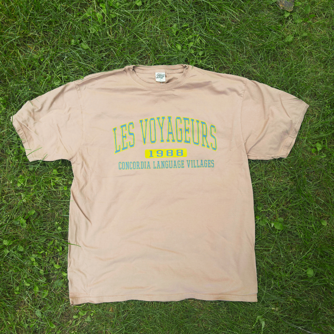 NEW! 2026 Les Voyageurs Collegiate T-shirt