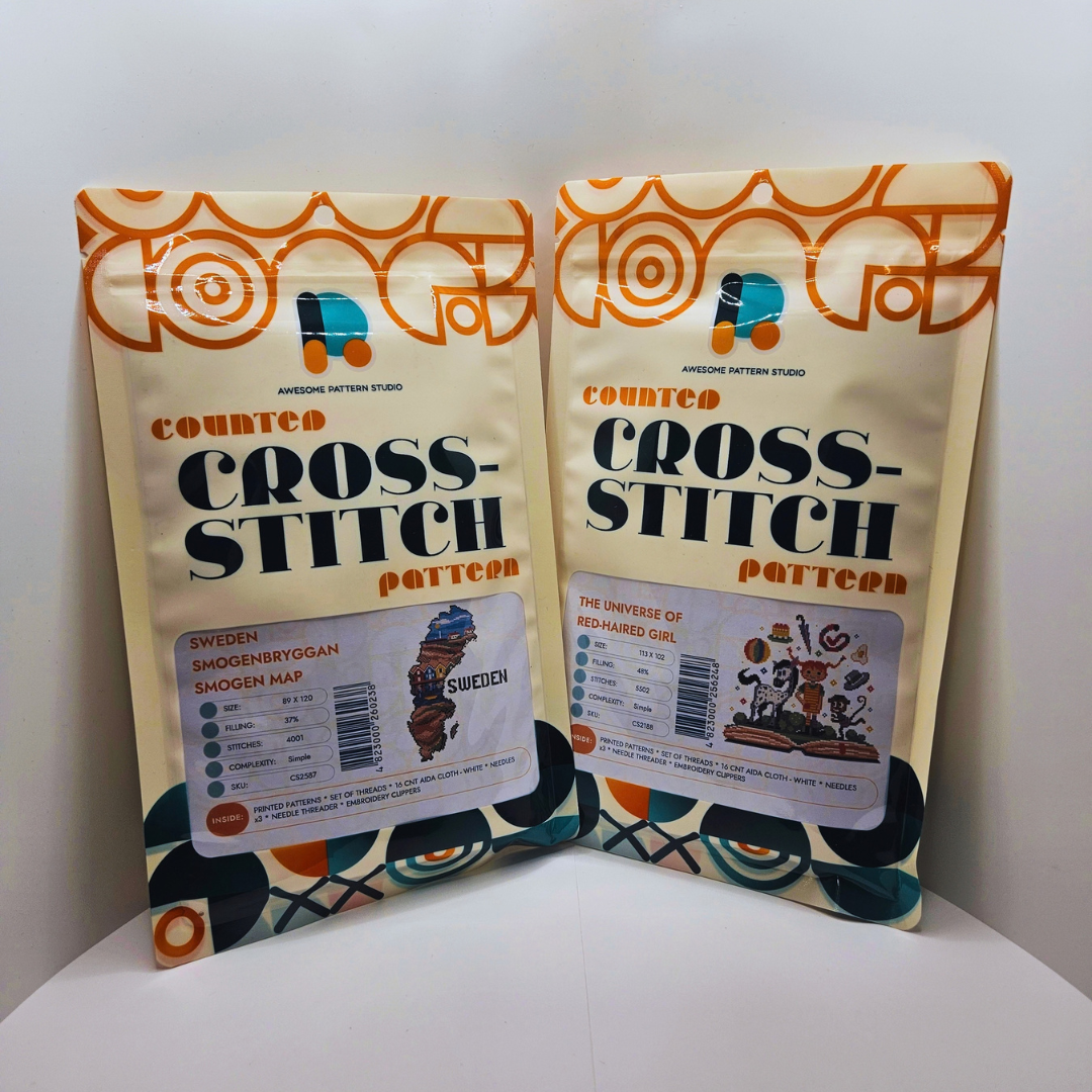 Sweden Cross-Stitch Collection