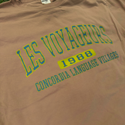 NEW! 2026 Les Voyageurs Collegiate T-shirt
