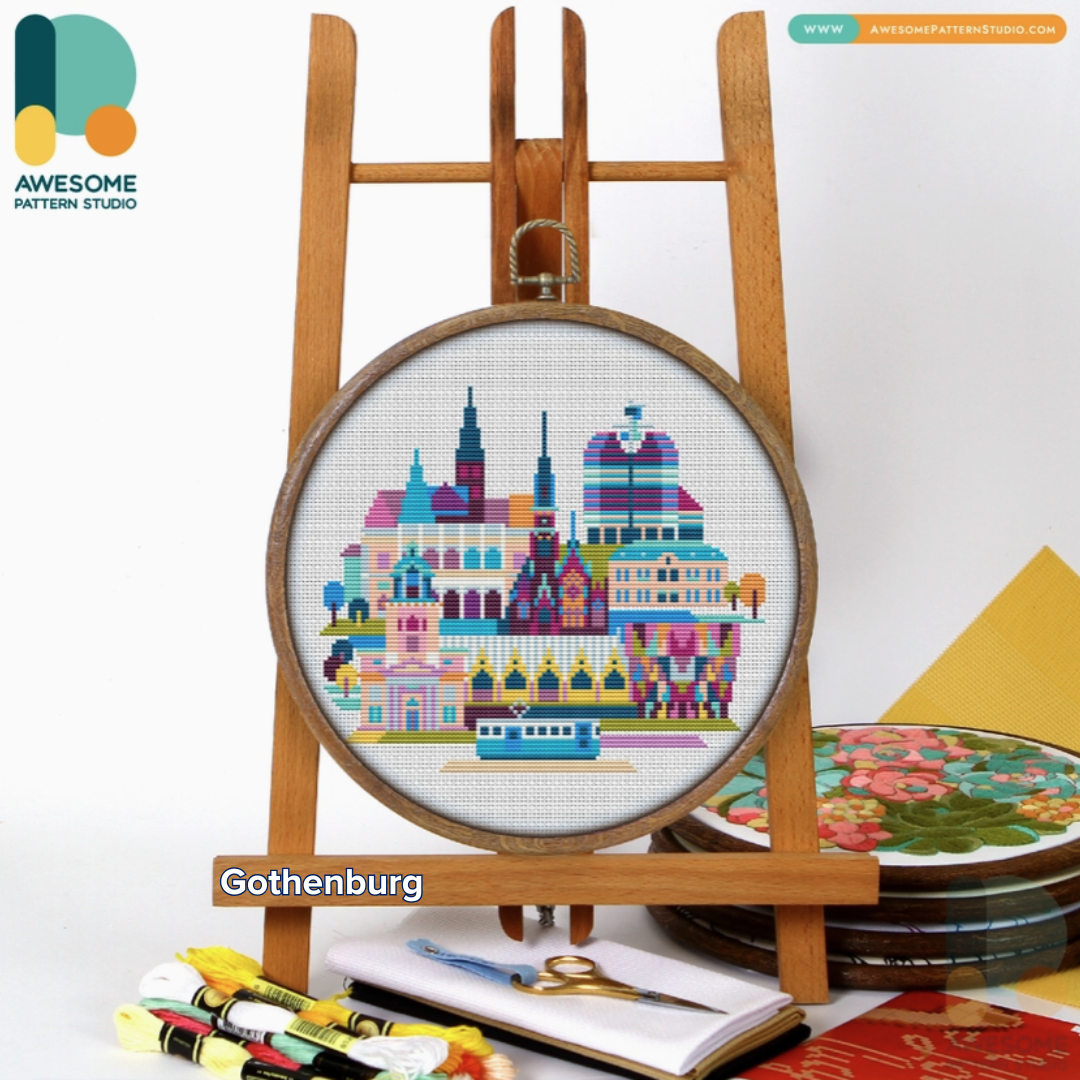 Sweden Cross-Stitch Collection