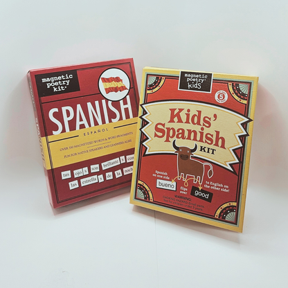 Spanish Magnetic Poetry Kits
