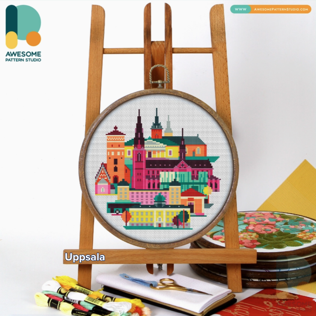 Sweden Cross-Stitch Collection