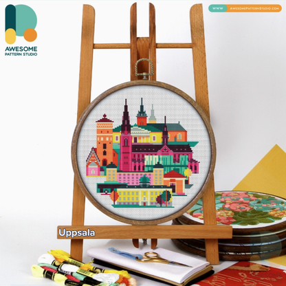 Sweden Cross-Stitch Collection