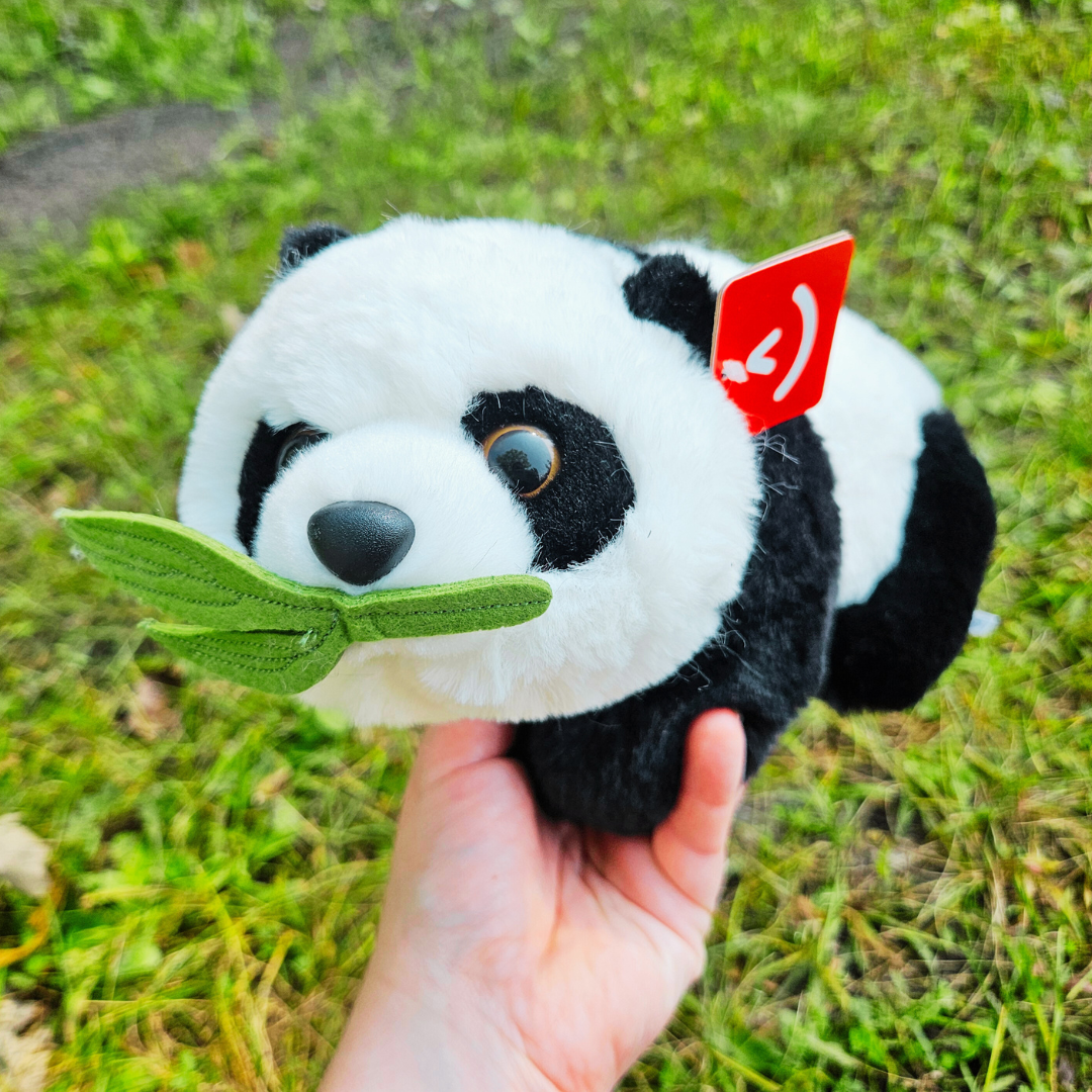 Panda with Bamboo Plush