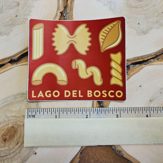 Lago del Bosco Pasta Sticker