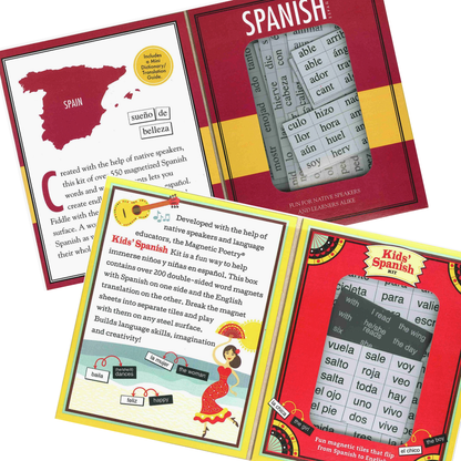Spanish Magnetic Poetry Kits