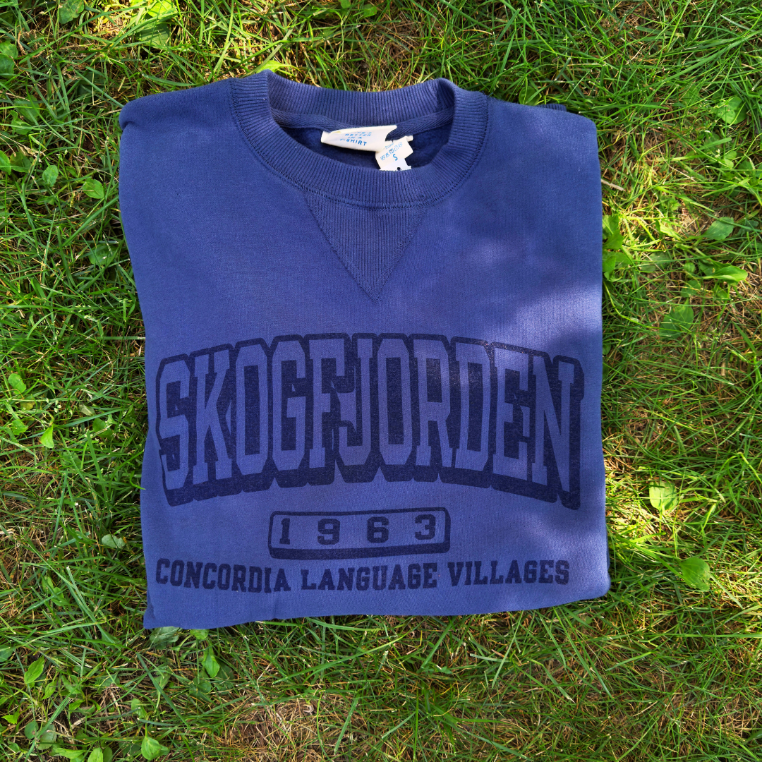 NEW! 2026 Skogfjorden Collegiate Crew Neck Sweatshirt